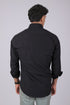 Veshbhoshaa Bluebird Classic Black Men'S Office Shirt